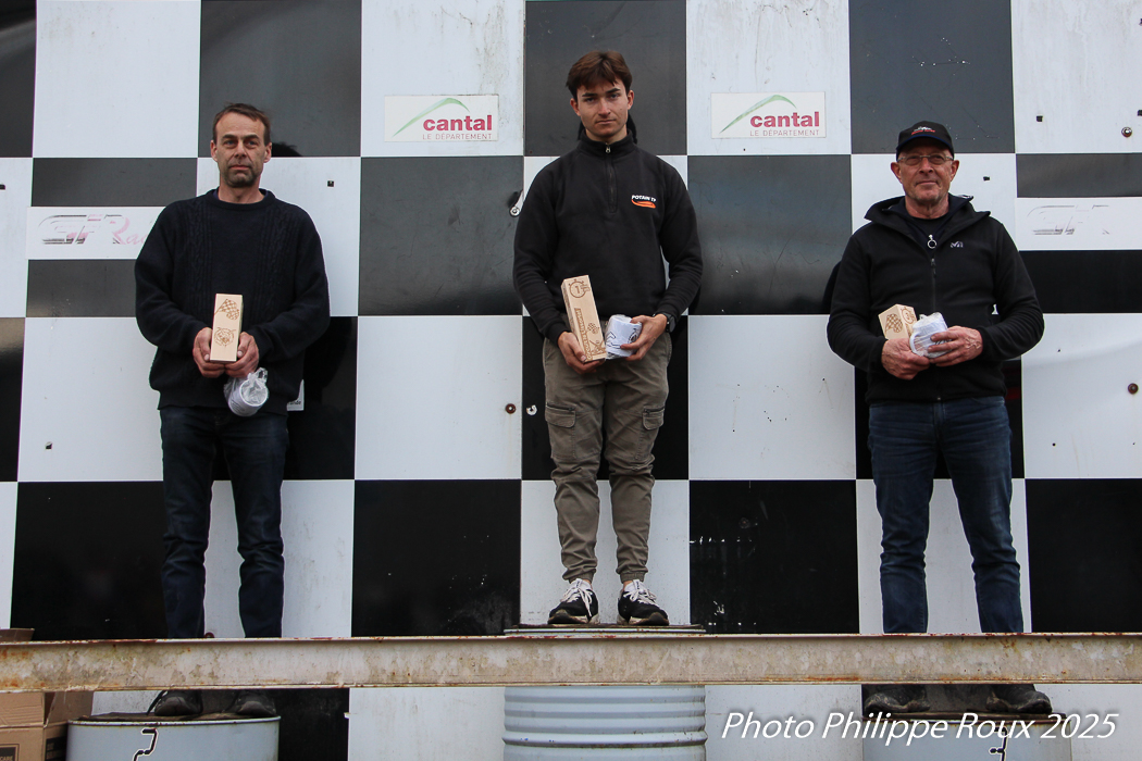 KZ2 Gentlemen : Olivier WILKE 2ème, Patrick GALARDO 3ème